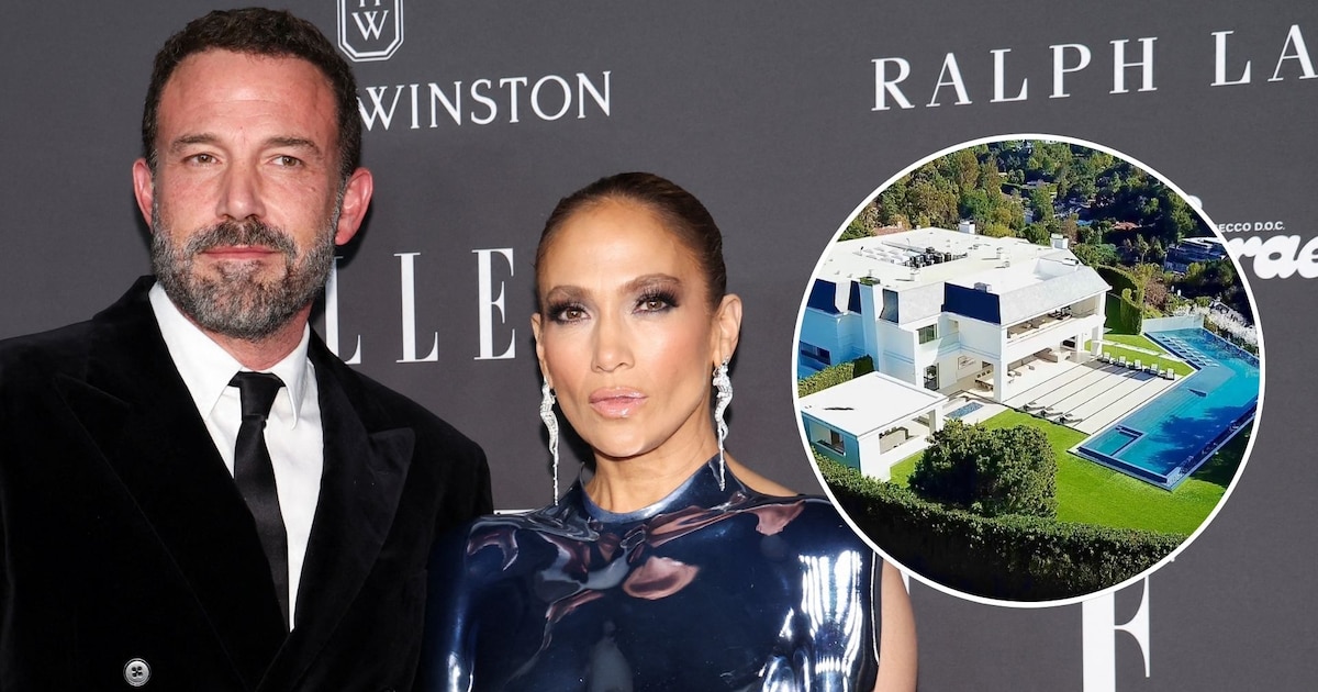 Jennifer Lopez y Ben Affleck retiran nuevamente del mercado su mansión de Beverly Hills valorada en 52 millones de dólares