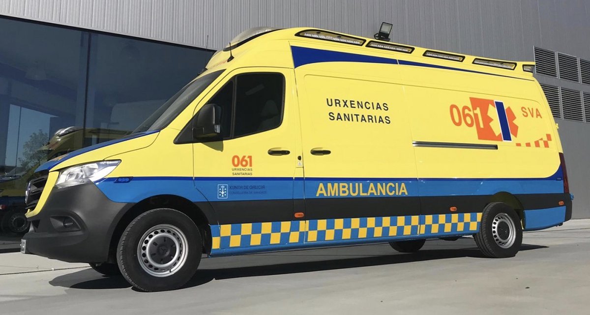 La mala combustión de un generador de gasóleo en Narón (A Coruña) obliga a trasladar a una persona al hospital