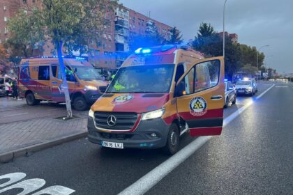 Herido grave un hombre en Usera tras caer desde un 4º piso al intentar acceder a su casa por la ventana
