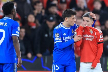 UEFA suspendió de manera provisional a Prestianni por “comportamiento discriminatorio” y no jugará la revancha contra Real Madrid