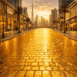 No es ciencia ficción: Dubai quiere construir una calle con oro real