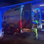 Un trabajador, en estado crítico tras caerle encima un coche desde el elevador de un taller mecánico en Leganés
