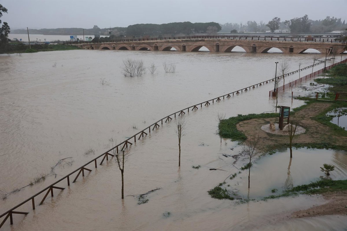 El Ayuntamiento de Jerez realoja a 222 personas tras evacuar a 900 vecinos de su zona rural por la crecida del Guadalete
