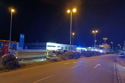 Un fallecido al ser atropellado en la N-232 a la altura del Polígono Tejerías en Calahorra (La Rioja)