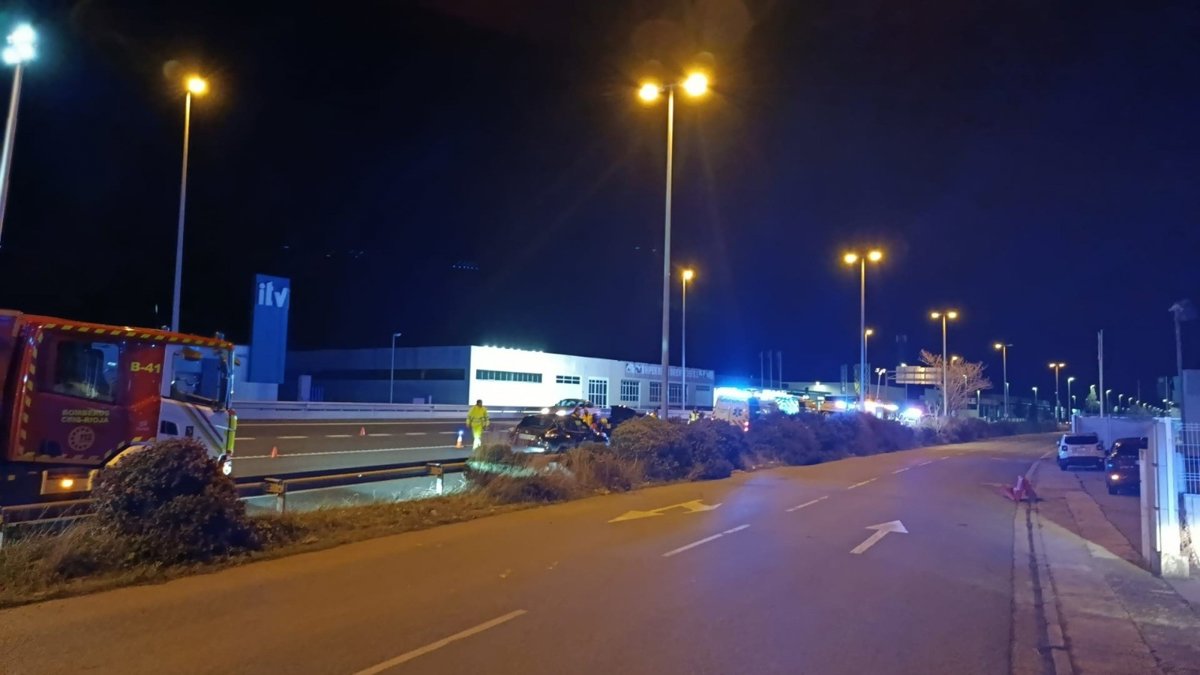 Un fallecido al ser atropellado en la N-232 a la altura del Polígono Tejerías en Calahorra (La Rioja)