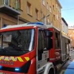 Un herido tras arrollar un turismo a otro que había volcado en la ronda de Burgos