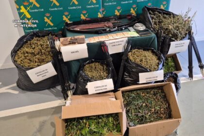 Desmantelan una plantación de marihuana y un laboratorio de elaboración de hachís en Marratxí