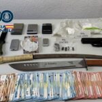 La Policía desarticula dos puntos de venta de droga en Gandia y detiene a diez personas