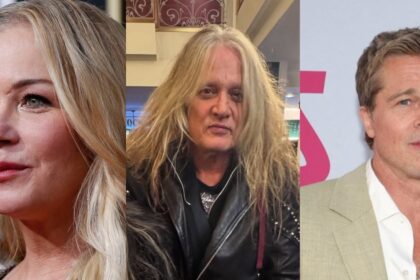Sebastian Bach habló por primera vez sobre el episodio en que Christina Applegate dejó a Brad Pitt por él