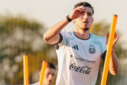Golpe para la selección argentina: Joaquín Panichelli sufrió una grave lesión en la práctica y se perderá el Mundial