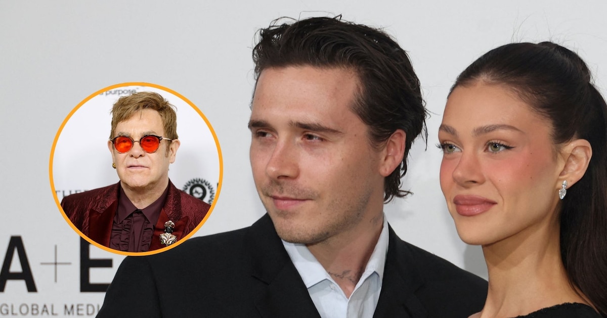 Elton John respalda a Brooklyn Beckham con una invitación VIP a su fiesta de los Oscar
