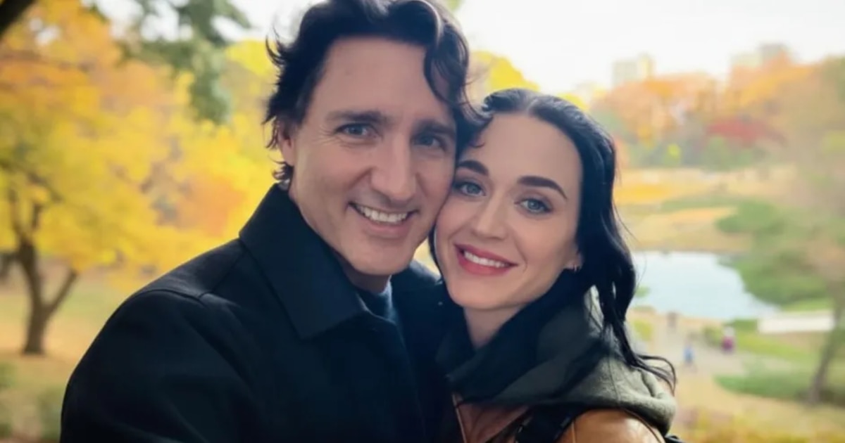 Katy Perry bromea sobre su diferencia de edad con Justin Trudeau durante una de sus citas