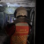 Los Bomberos extinguen un incendio en una vivienda de Pozuelo de Alarcón