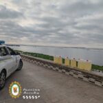 Intervenidas 21 petacas de gasolina halladas en una playa de Puerto Real (Cádiz)