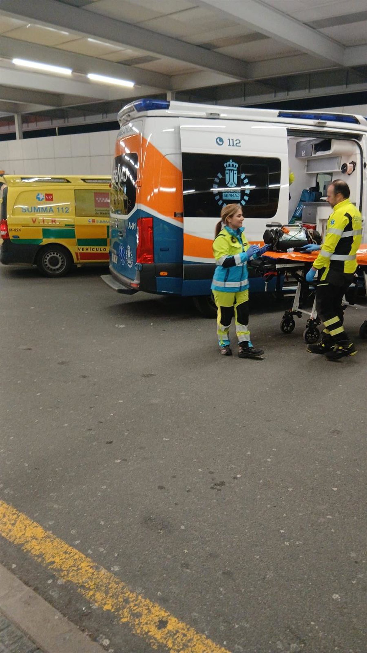 Un motorista de 25 años en estado crítico tras colisionar con un turismo en Majadahonda