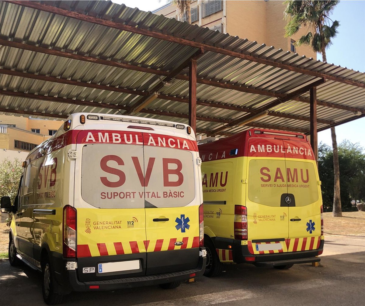 Fallece un hombre en un accidente entre dos coches en la carretera Alcoraya de Alicante
