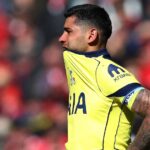 Preocupación para Scaloni: Cuti Romero recibió un fuerte golpe y fue reemplazado entre lágrimas en el partido del Tottenham