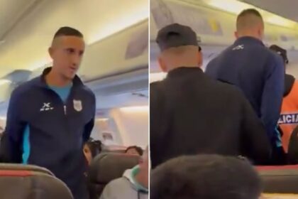 Detuvieron a un futbolista arriba de un avión luego de que amenazara con tener una bomba