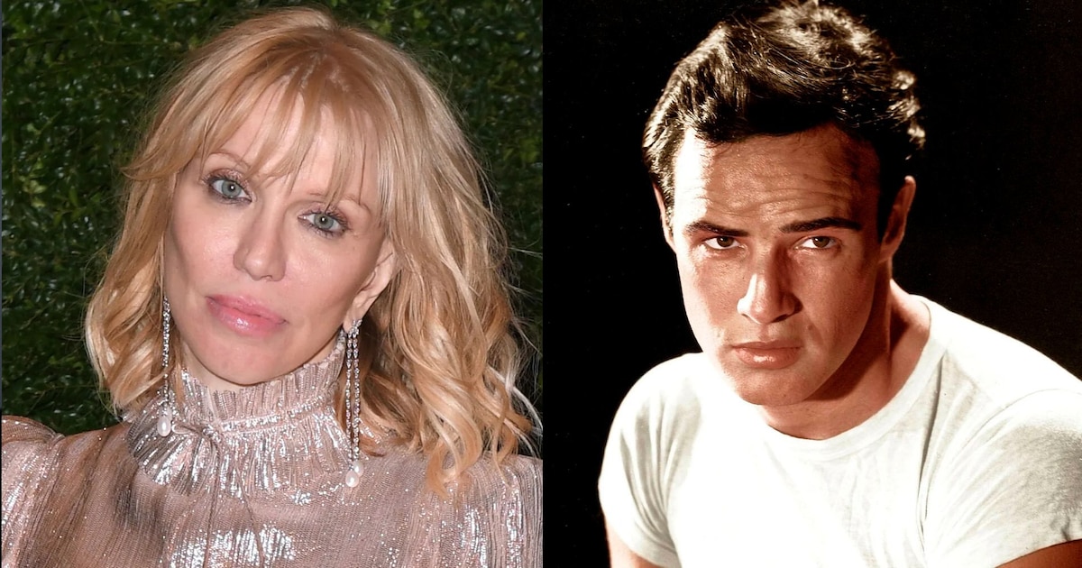 Courtney Love recuerda cómo conoció a Marlon Brando, quien durante años creyó que era su abuelo
