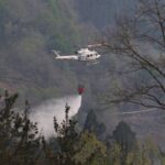 Se reducen a dos los incendios forestales activos en Cantabria, localizados en Vega de Pas y Los Tojos