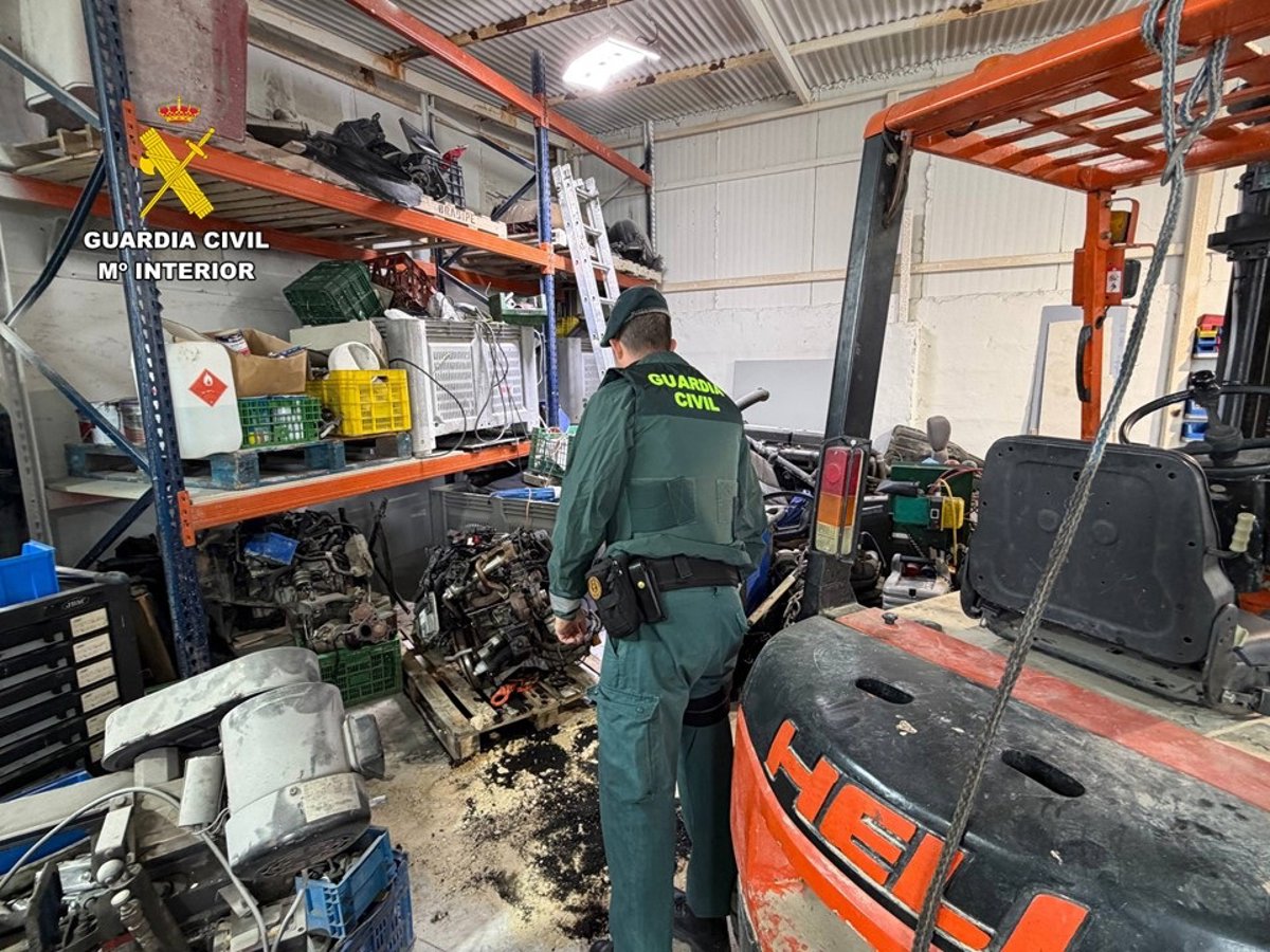 Investigado un hombre por un posible delito medioambiental tras detectar un taller ilegal en Rojales