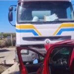 Un herido en un choque entre un turismo y un camión hormigonera en la CV-940, en Los Monasterios