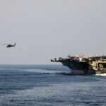 Imagen de un buque chino en el Golfo Pérsico, afectado por el conflicto con Irán