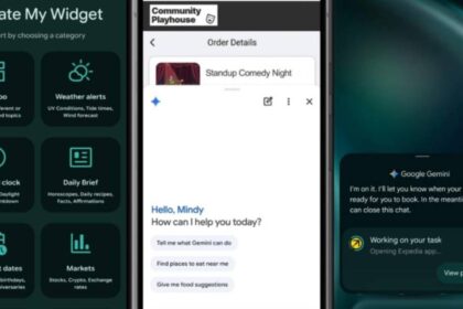 Imagen de un teléfono Android con el sistema operativo actualizado con Gemini Intelligence