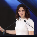 Isabel Díaz Ayuso en una imagen de archivo, con un gesto de sorpresa y descontento