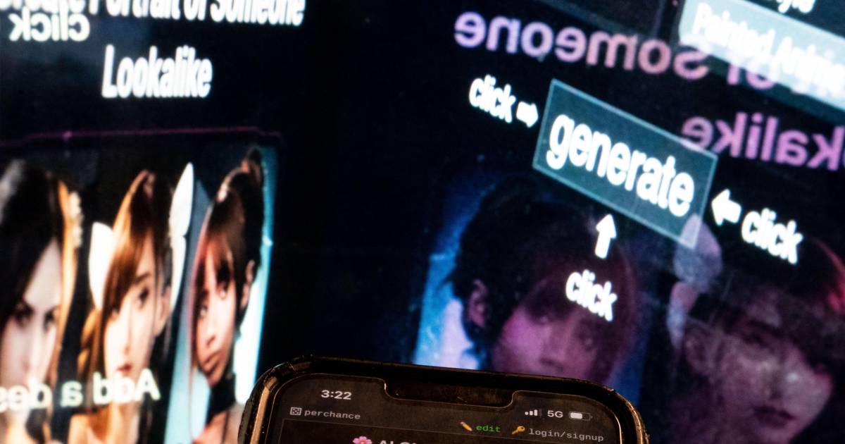 Persona usando una herramienta de IA en su cerebro, con una actividad cerebral débil