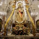 Imagen de la Virgen de los Remedios en el Santuario de Fregenal de la Sierra