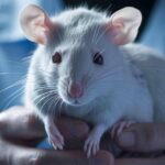 Imagen de microscopio de riñones de rata generados en un embrión de ratón
