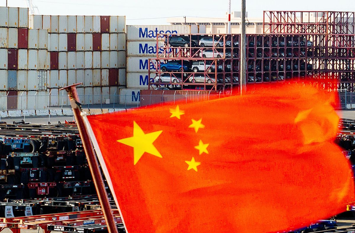 La portavoz de la Cancillería china Mao Ning en una rueda de prensa sobre la situación en Irán