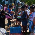 Imagen de un buque de ayuda humanitaria retenido en un puerto de Cuba