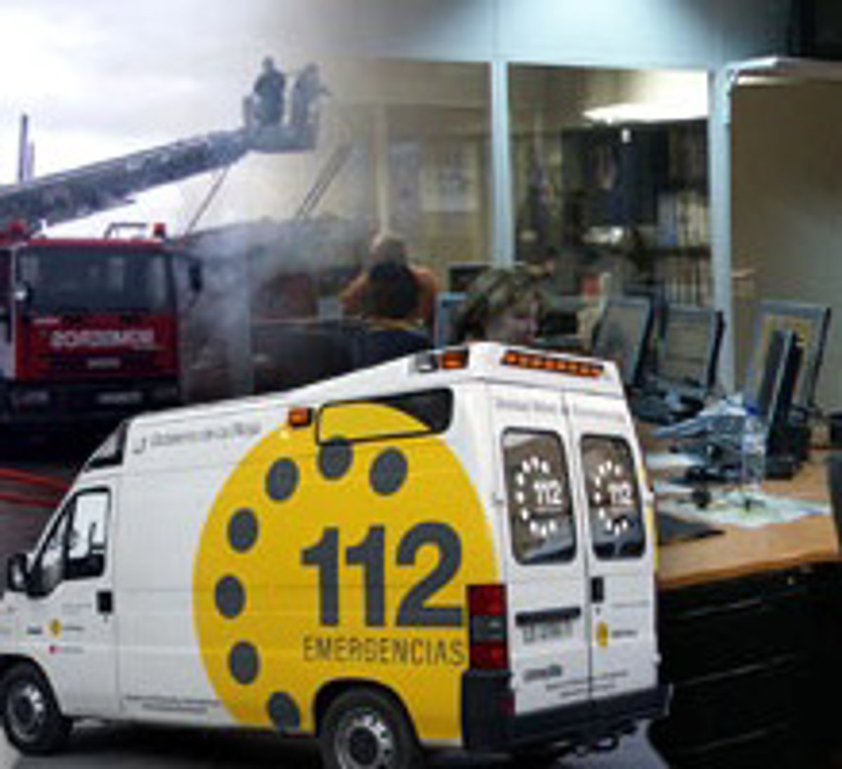 Imagen de un incendio en una empresa de Alfaro con maderas y restos de poda afectados