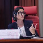 La consellera de Interior Núria Parlon habla con medios sobre protestas de docentes y visita del Papa