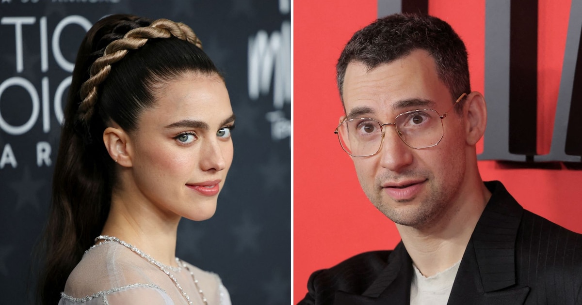 Margaret Qualley y Jack Antonoff en evento público, símbolo del silencio como estrategia en rupturas de celebridades