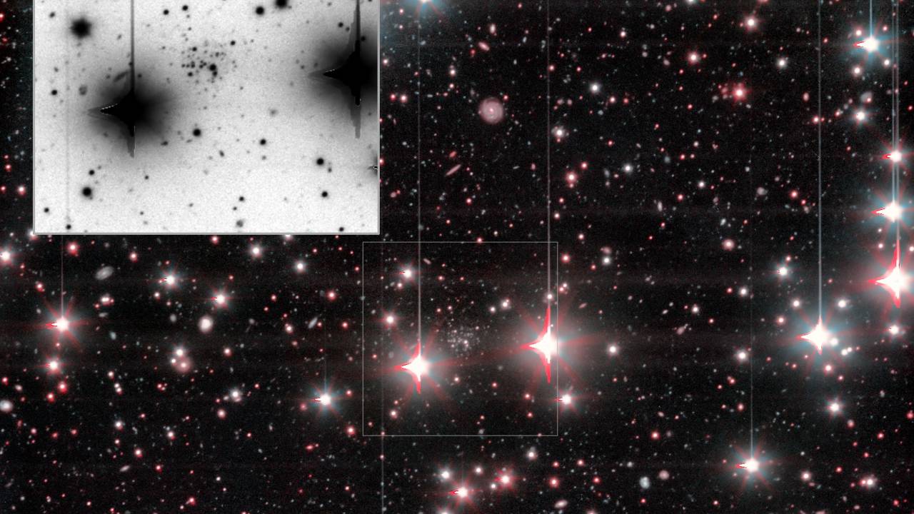Galaxia enana ultradébil Andrómeda XXXVI orbitando Andrómeda, fósil del Universo temprano