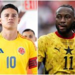 Gráfico de algoritmos analizando tácticas de fútbol con datos de Colombia vs Ghana y riesgos identificados