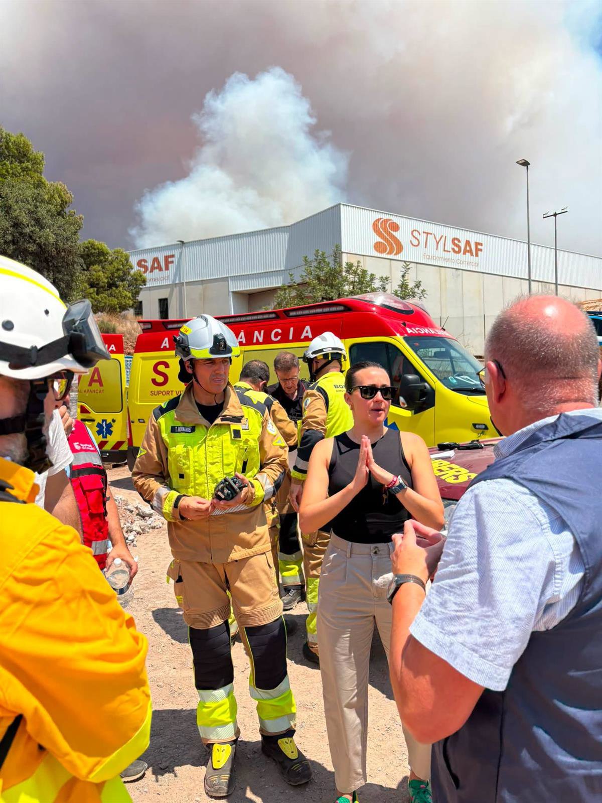 La alcaldesa de Vall d'Uixó agradece el "comportamiento ejemplar" de los vecinos: "Lo importante somos las personas"